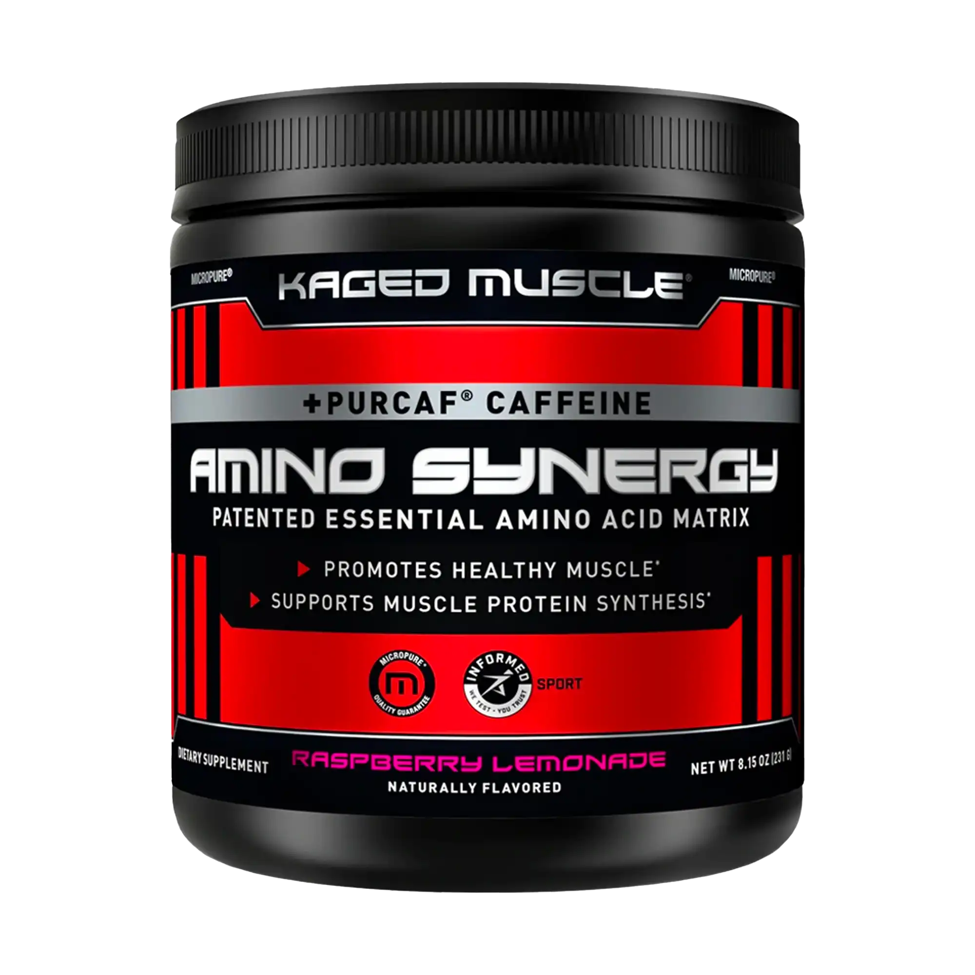 kaged-muscles-amino-1.webp Kaged Muscle Amino Synergy Vegan EAA Powder Essential Amino Acid Supplement with Coconut Water Essential Aminos, EAA's , 30 Servings - Image 1