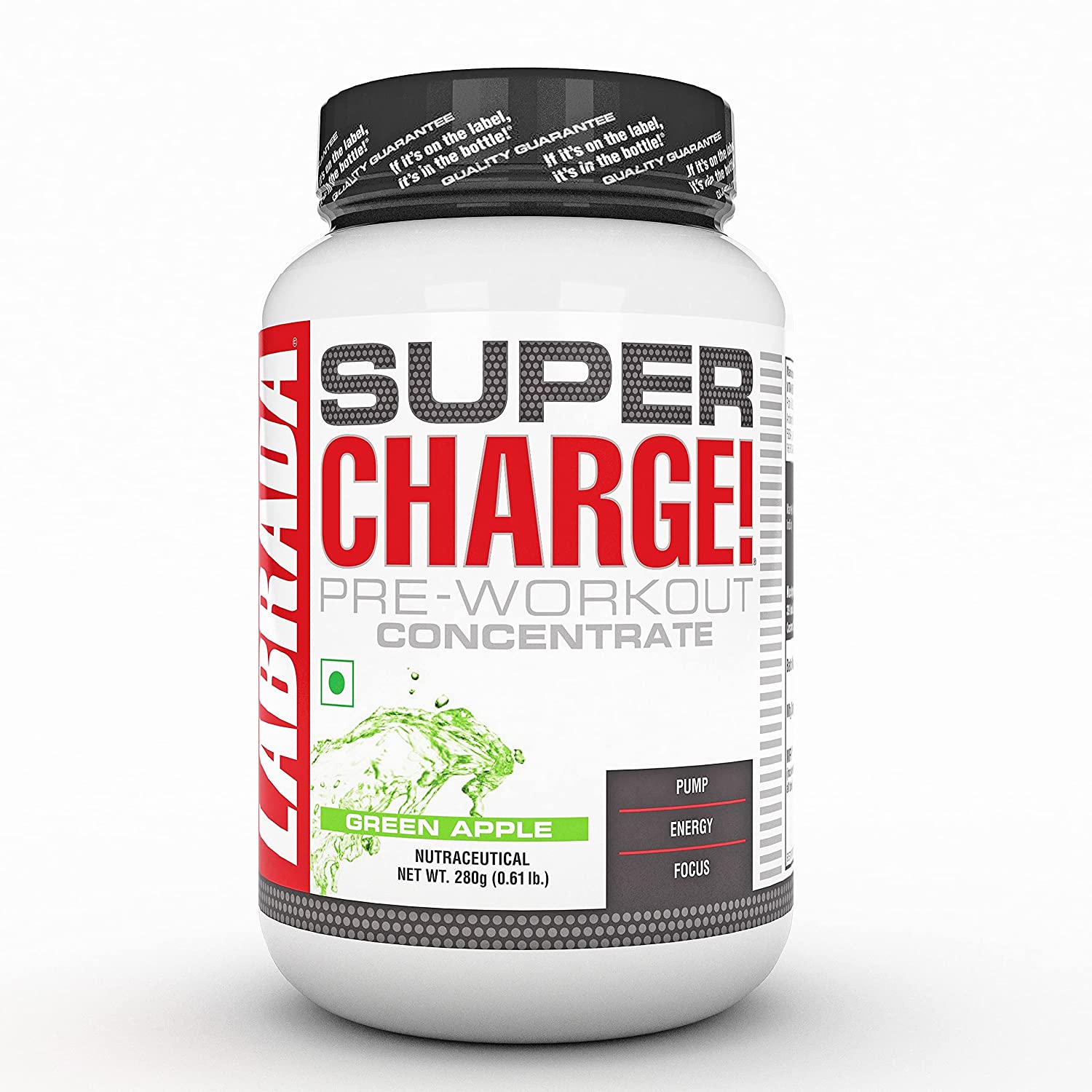 LABRADA SUPER CHARGE PRE-WORKOUT 30 SERVINGS