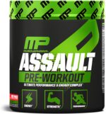 MusclePharm Assault Pre-Workout Powder with High-Dose Energy, Focus, Strength, and Endurance,- 30 Servings