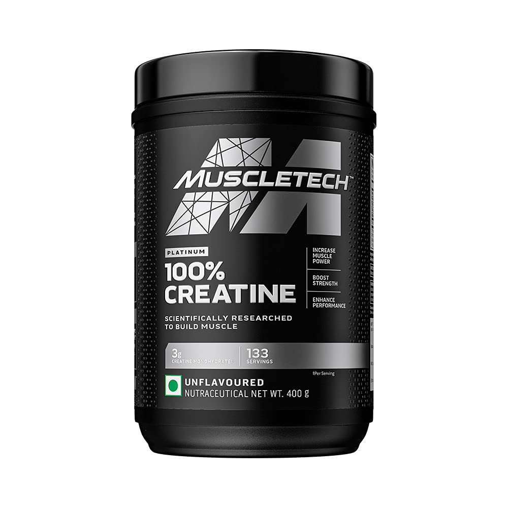 muscletech-creatine-vitamin-galaxy.jpg Muscletech Essential Series Platinum 100% Creatine | Boost Muscle growth & Strength | Muscle Recovery | Sports Nutrition | 0.88 lb (400 g) - Image 1