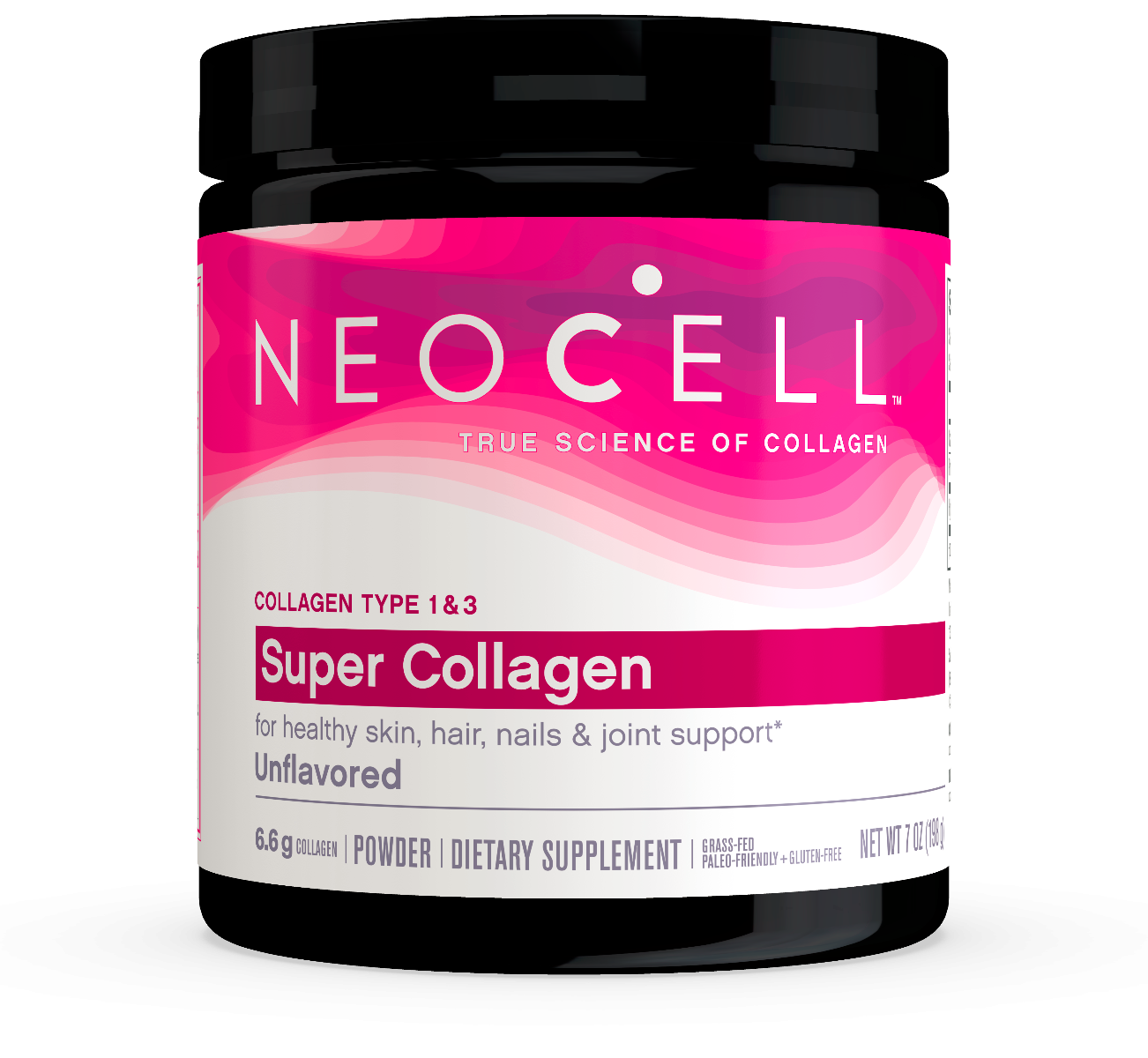 neocell-gnc-super-collagen-7oz-m01986_-vitamin-galaxy-front_wshadow_2_-1.png NeoCell Super Collagen Powder - Image 1