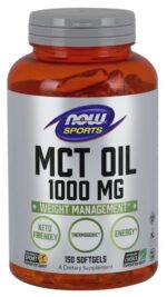 Now Foods MCT Oil 1000 mg 150 Softgels