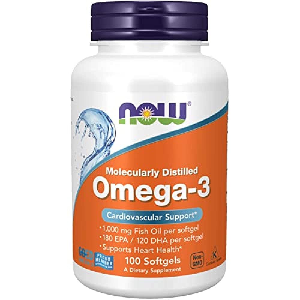 Now Foods Omega 3, 100 softgel