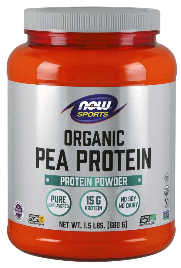 Now Foods, Pea Protein- 1.5 LBS