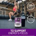 Optimum Nutrition (ON) Amino Energy - Pre Workout with Green Tea Extract, BCAA, Amino Acids, Green Coffee Extract, Energy Powder -  30 Servings - Image 2