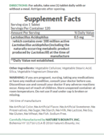 Nature’s Bounty® Probiotic Acidophilus - Image 2
