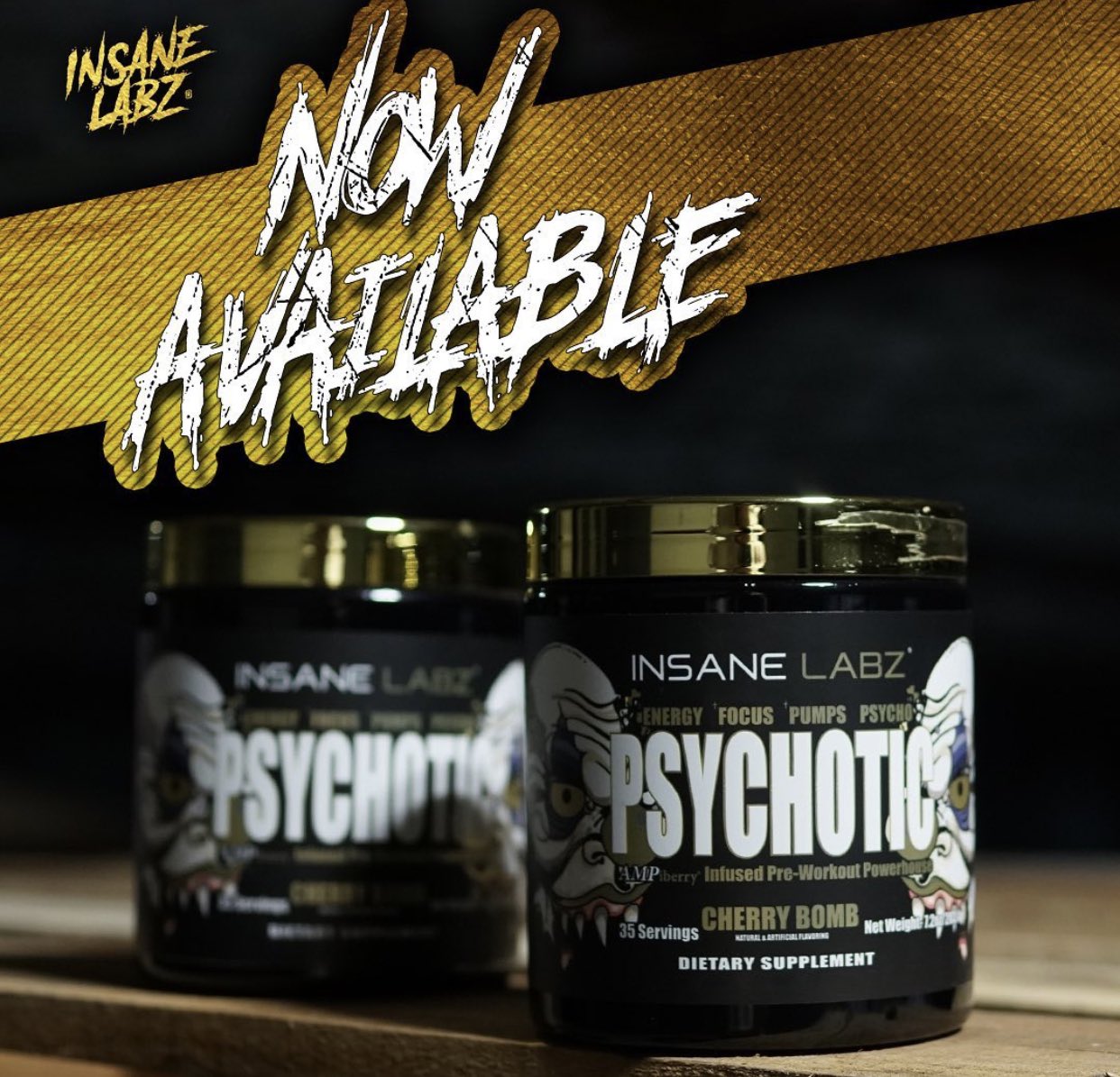 Insane Labz Psychotic Gold (Pre-Workout, 35 Servings)