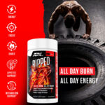 ALL DAY NUTRITION (ADN LABZ) RIPPED FX FAT BURNER 90 CAPSULES - Image 4