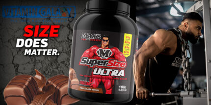 MAX'S SUPERSIZE ULTRA ULTIMATE MASS GAINER 10 LB