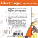 Now Foods Ultra Omega-3 Fish Oil (Non-GMO, Gluten Free, Dairy Free, Dairy Free, Egg Free, Halal, Keto Friendly, Kosher) - 90 Softgels - Image 3
