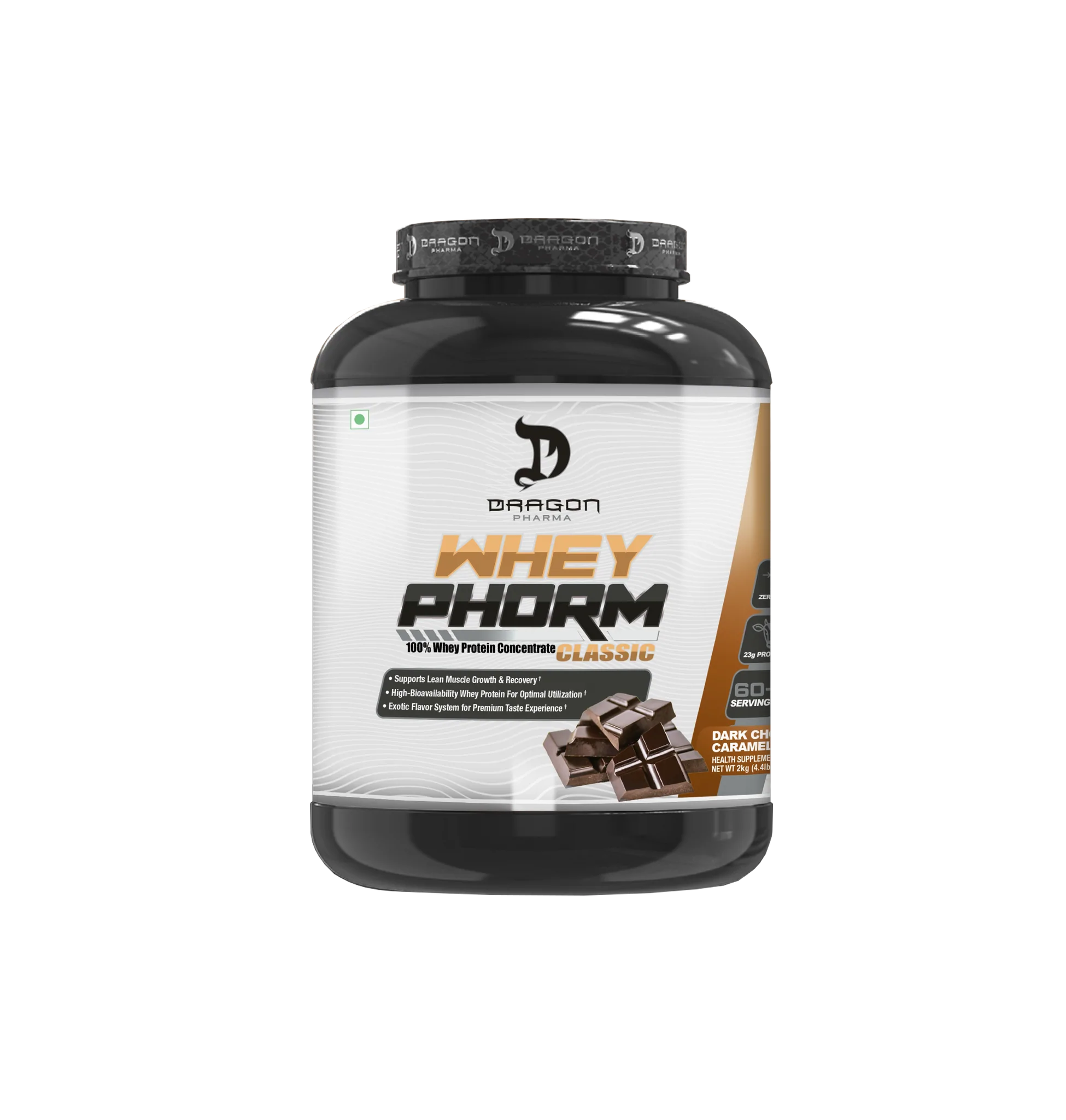 DRAGON PHARMA WHEYPHORM CLASSIC - 100% WHEY PROTEIN CONCENTRATE 2KG