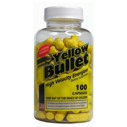 Yellow Bullet Fat Burner With Ephedra 100 Capsules