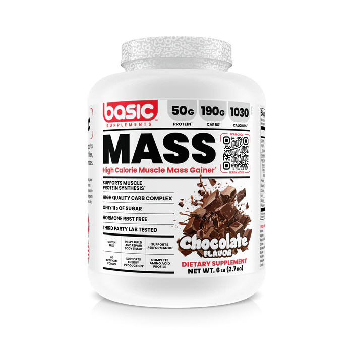 800022-Basic-Mass-Chocolate-6lb-Bottle-V1_bdf3f44a-ae81-4af0-83b7-234820e5b24d_700x700 BASIC SUPPLEMENTS MASS GAINER - Image 1