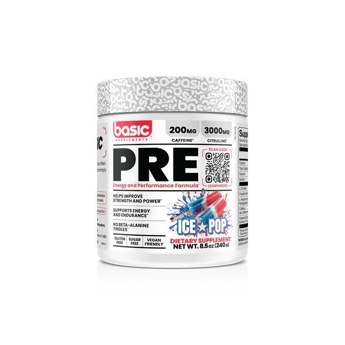 800071-Basic-Pre-Ice-Pop-8.5oz-Bottle-V1_8e00183f-a59c-4269-87c0-1a6de9d876f3_700x700 BASIC SUPPLEMENTS PRE-WORKOUT - Image 1