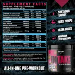 AXE & SLEDGE SUPPLEMENT INTAKE PRE WORKOUT - Image 3