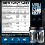 AXE & SLEDGE SUPPLEMENT HWMF PRE WORKOUT - Image 3