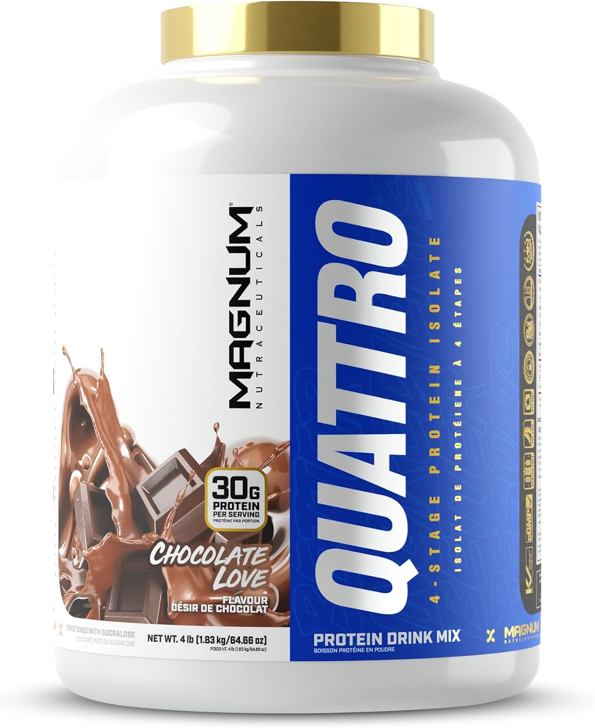 712I-wyeozL._AC_SL1500_ MAGNUM SUPPLEMENTS QUATTRO ISOLATE 4LBS - Image 1