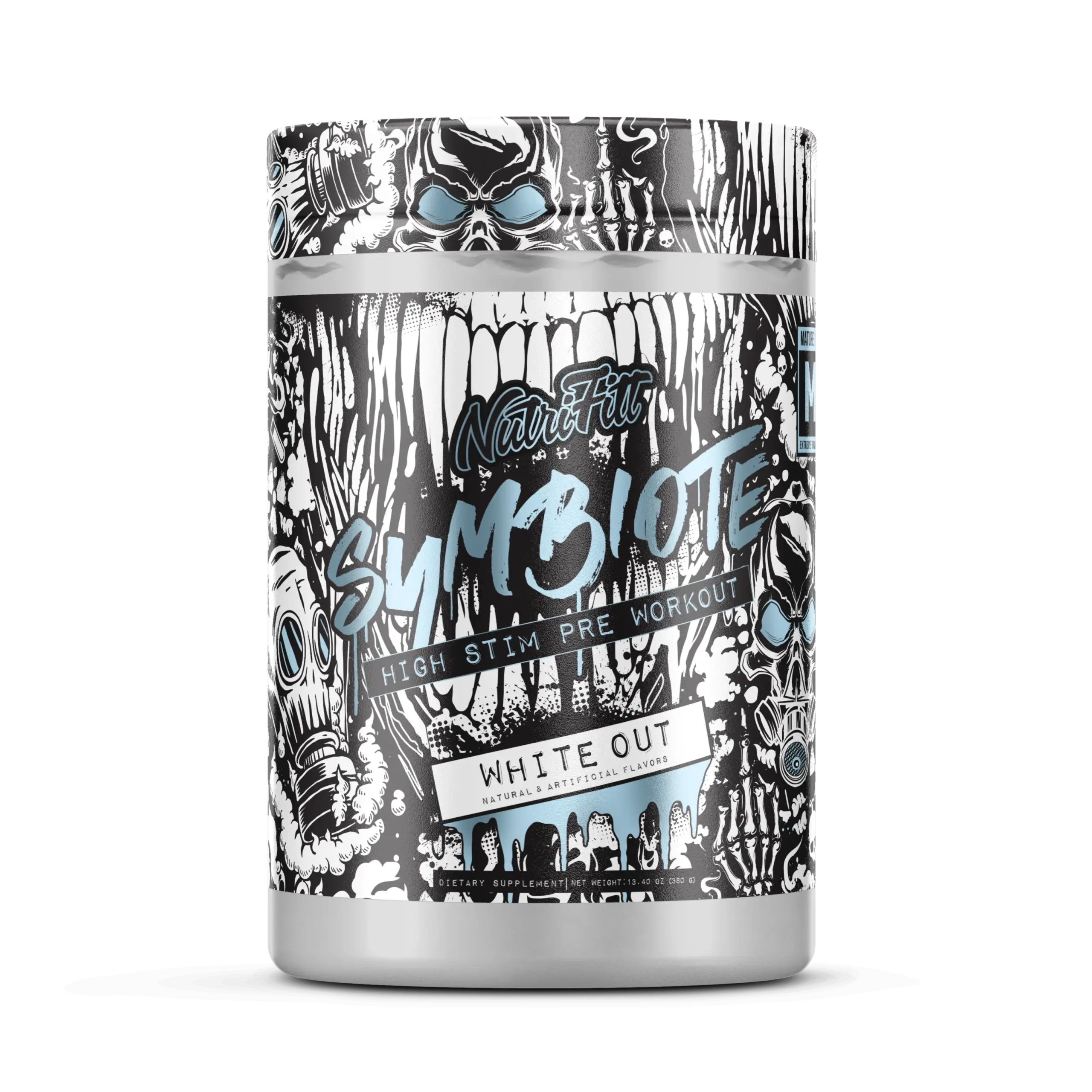 Symbiote-white-out NUTRIFITT SYMBIOTE EXTREME PRE-WORKOUT - Image 1
