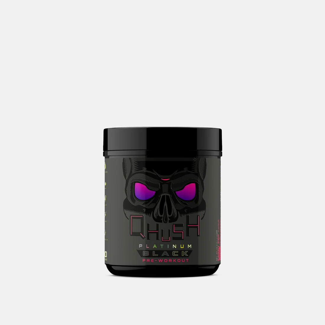 USN-qhush-black-525g-candypop USN Qhush Black Platinum Pre-Workout - Image 1