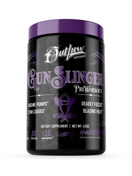 OUTLAW SUPPLEMENTS GUN SLINGER PRE WORKOUT