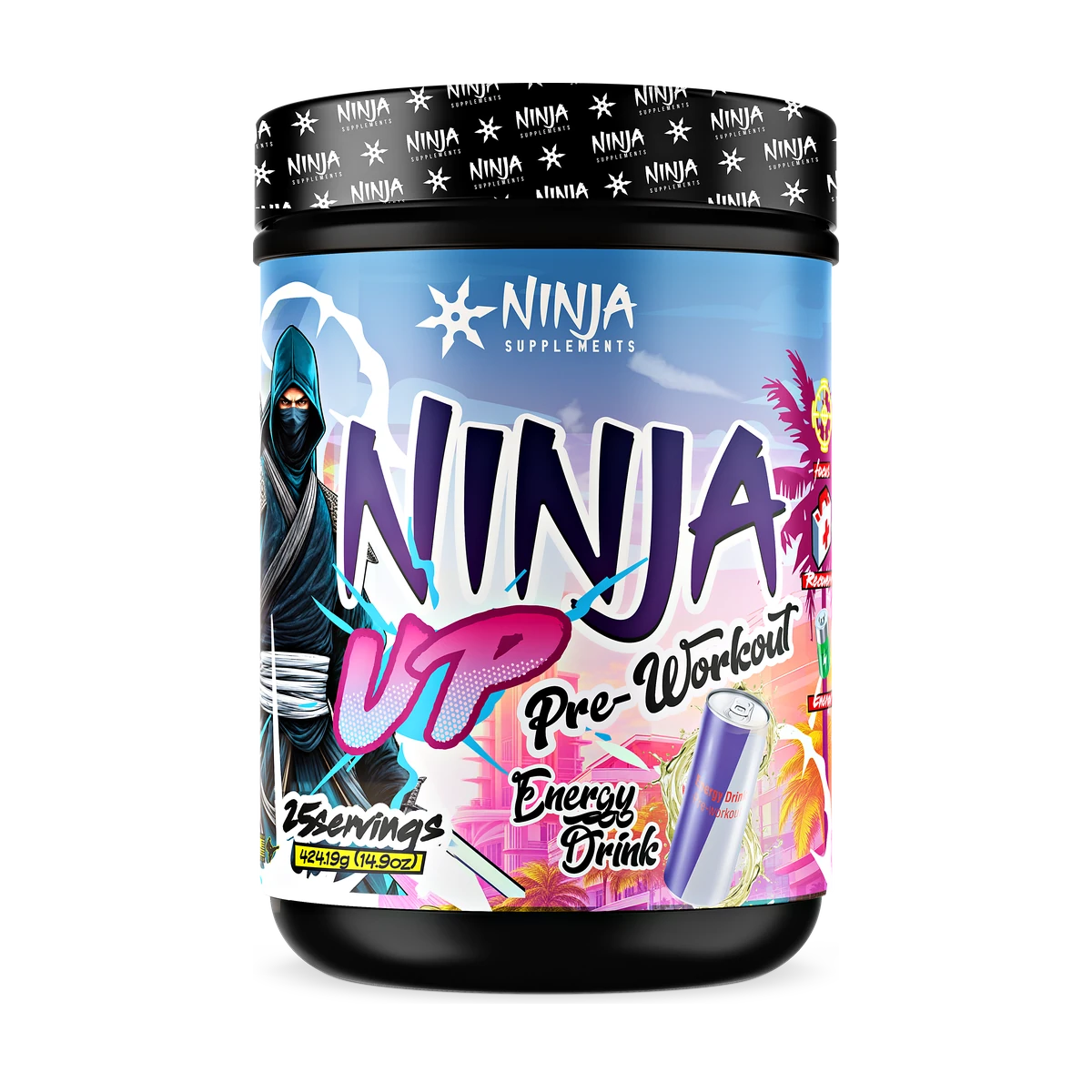 ninja-up-ed-front-enhanced-v5 NINJA SUPPLEMENTS NINJA UP PRE WORKOUT - Image 1